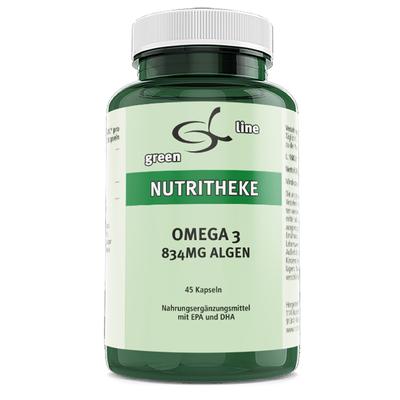 Omega-3 834 mg Algen Kapseln 45 St
