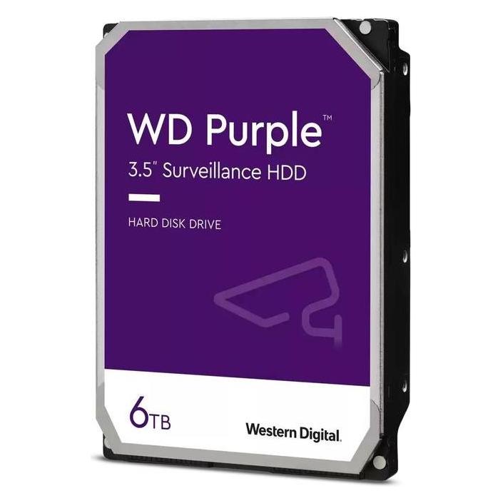 WD PURPLE 6TB 256MB 3.5IN SATA (6 TB) (W128202511)