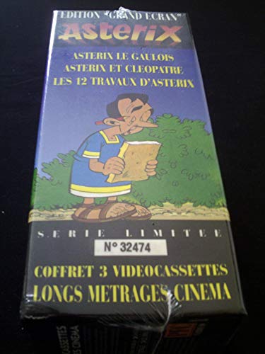 Coffret Astérix : Astérix le gaulois / Astérix et Cléopâtre / Les 12 travaux d'Astérix [VHS] - Preis vom 11.10.2026 23:13:37 h