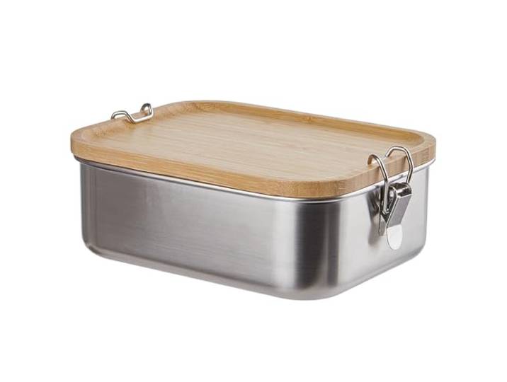 BUTLERS Brotdose Edelstahl - BENTO - Snackbox