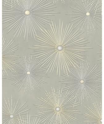 NextWall Starburst Geo Peel and Stick Wallpaper