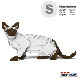 JEKCA Bricks Siamese Cat 02S-M01 ST19SMC02-M01