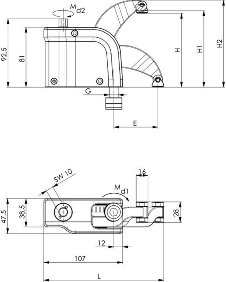 AMF Richt-Keil "Herkules" 125 mm (72785)