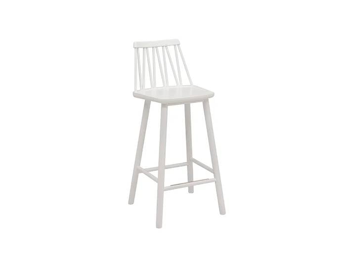 Hans K ZigZag Barstuhl 63cm Weiß