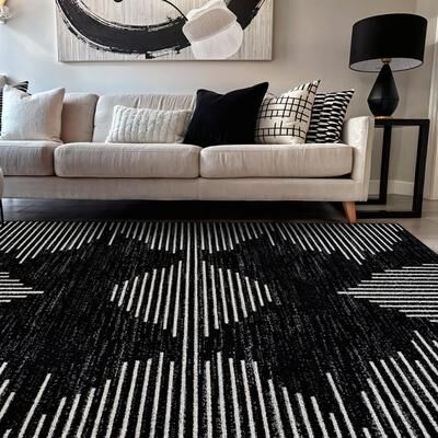 World Rug Gallery Modern Abstract Area Rug