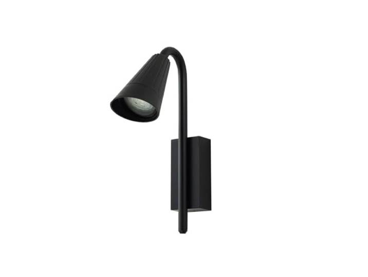 Lindby Applique Exterieur Sorvete à intensité variable (Moderne) en Noir Aluminium (1 lampe\,à GU10)\, Murale Luminaire Lampe Jardin Eclairage