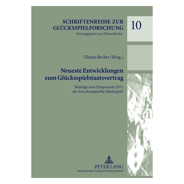 Peter Lang Neueste Entwicklungen zum Glücksspielst (67836564)