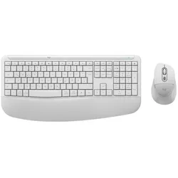 Logitech 920-014033 (Eng. Int., Kabellos), Tastatur, Weiss
