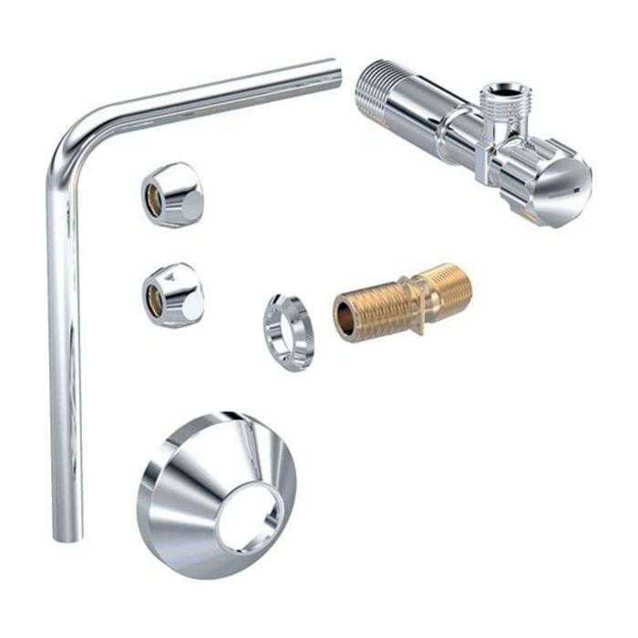 Geberit AquaClean Wasseranschlusset 147046001 für Wasseranschluss seitlich, für WC-Komplettanlage