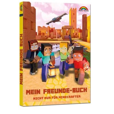 Mein Freunde Buch für Minecrafter, Gebundene Ausgabe von David Haberkamp, Markt + Technik Verlag, 978-3-95982-514-6