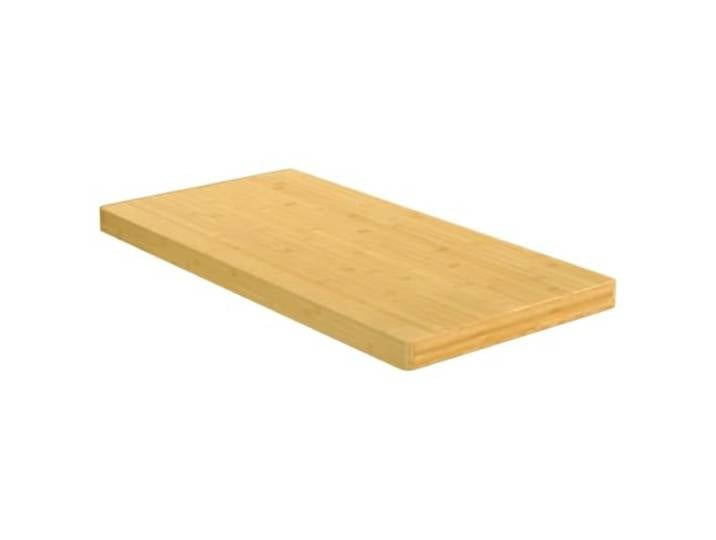 PHGTYUK Tischplatte 40x80x4 cm Bambus Bambus, lackierte Oberfläche, abgerundete Kanten, für Couchtisch, Bartisch, Konsolentisch, Nachttisch, Regal