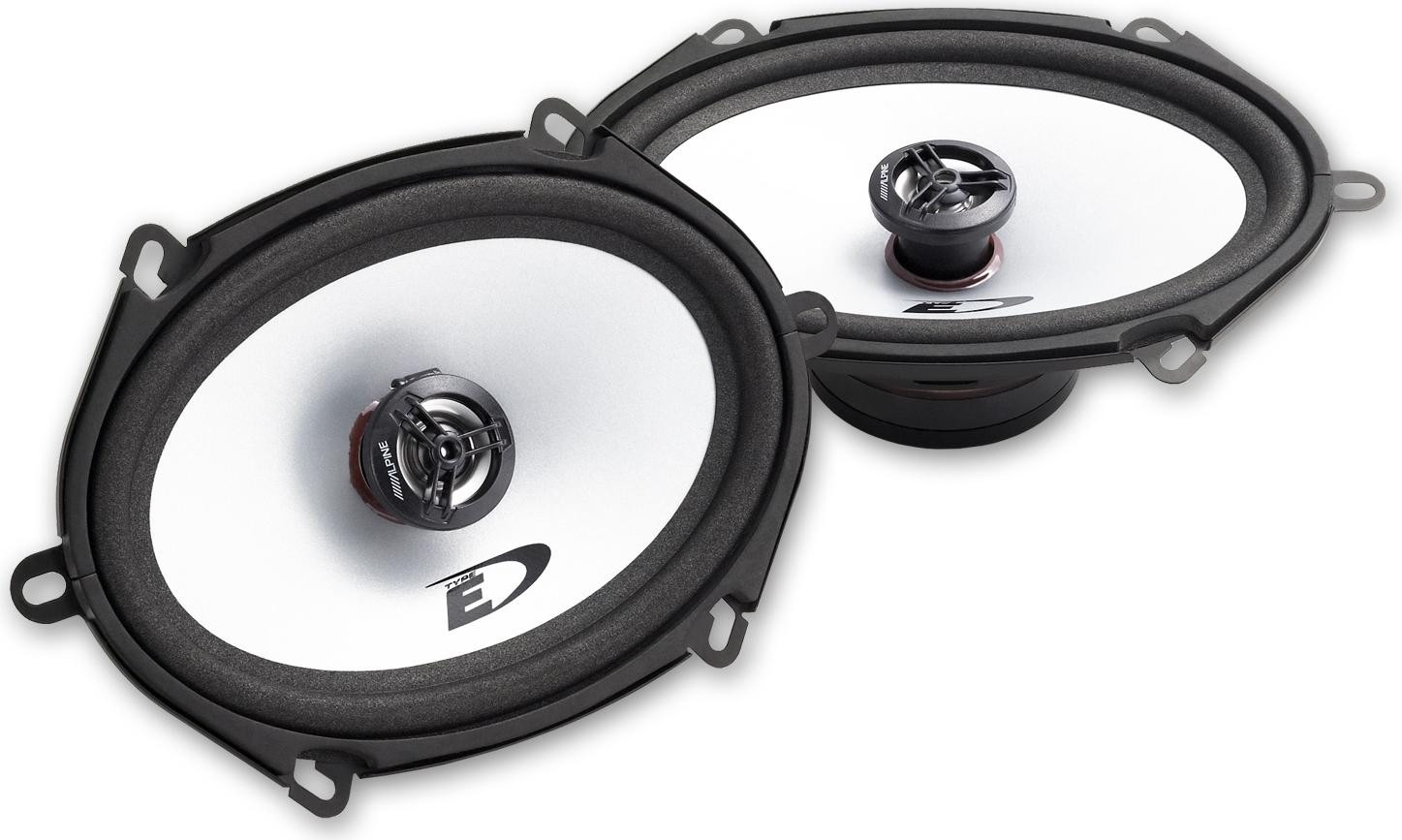 Alpine SXE-5725S 2-weg speakersysteem met 200 W en 35 W, frequentiebereik 70 - 20000 Hz