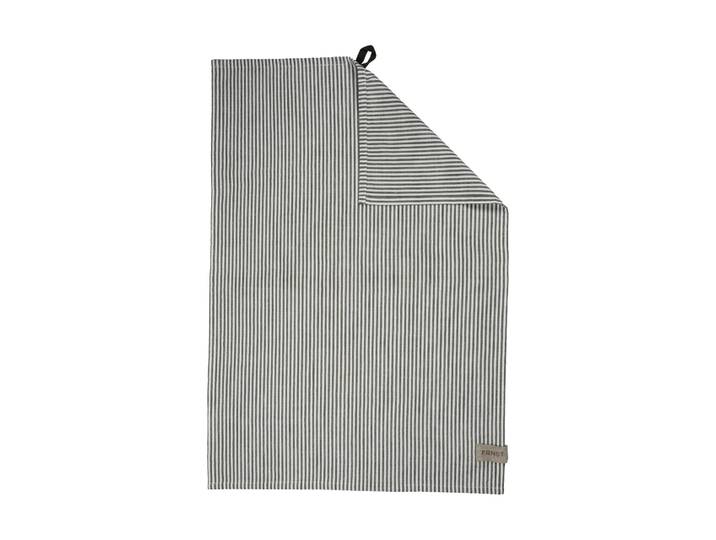 ERNST Torchon Ernst rayures fines 47x70 cm Sauge, blanc