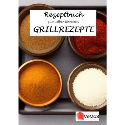 Rezeptbuch zum selber schreiben. / Rezeptbuch zu selber schreiben - Grillrezepte Motiv BBQ Rubs und Trockenmarinaden, Taschenbuch von Marc Schommertz,