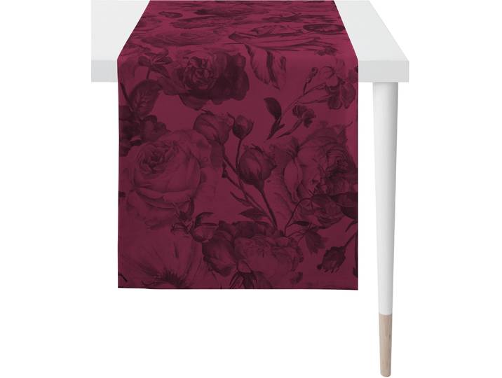 Tischläufer APELT 5255 HERBSTZEIT, Herbstdeko, Herbst , rot, B:48cm L:140cm, Baumwolle, Tischdecken, Tischläufer, Digitaldruck