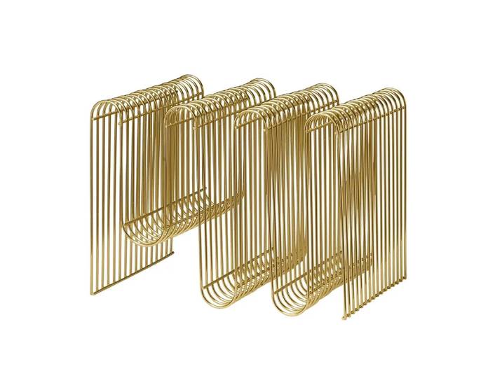 AYTM Porte-revues Curva laiton