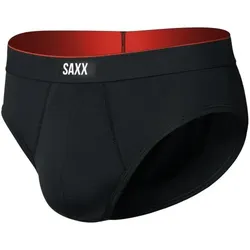 SAXX, Herren, Funktionsunterhose, Multi-Sport Mesh Brief (M, S), Schwarz