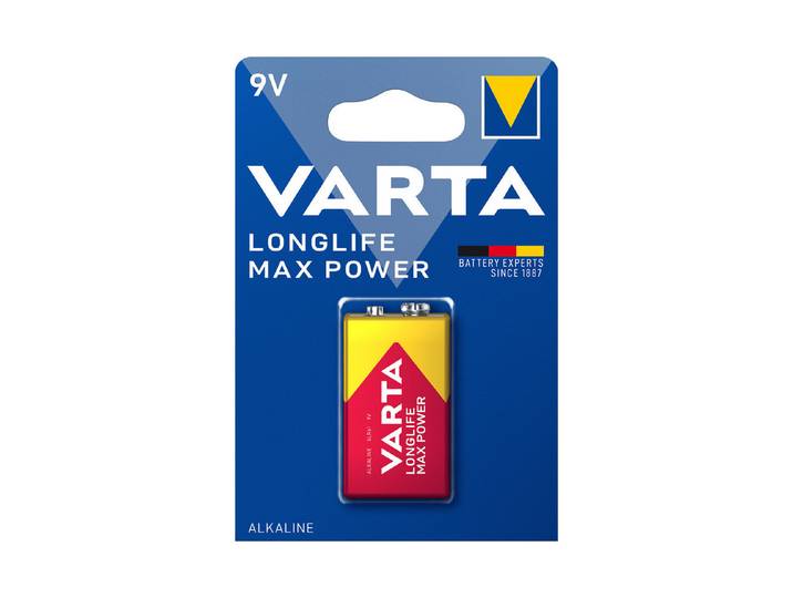 Varta Longlife Max Power 9V 1 Stück