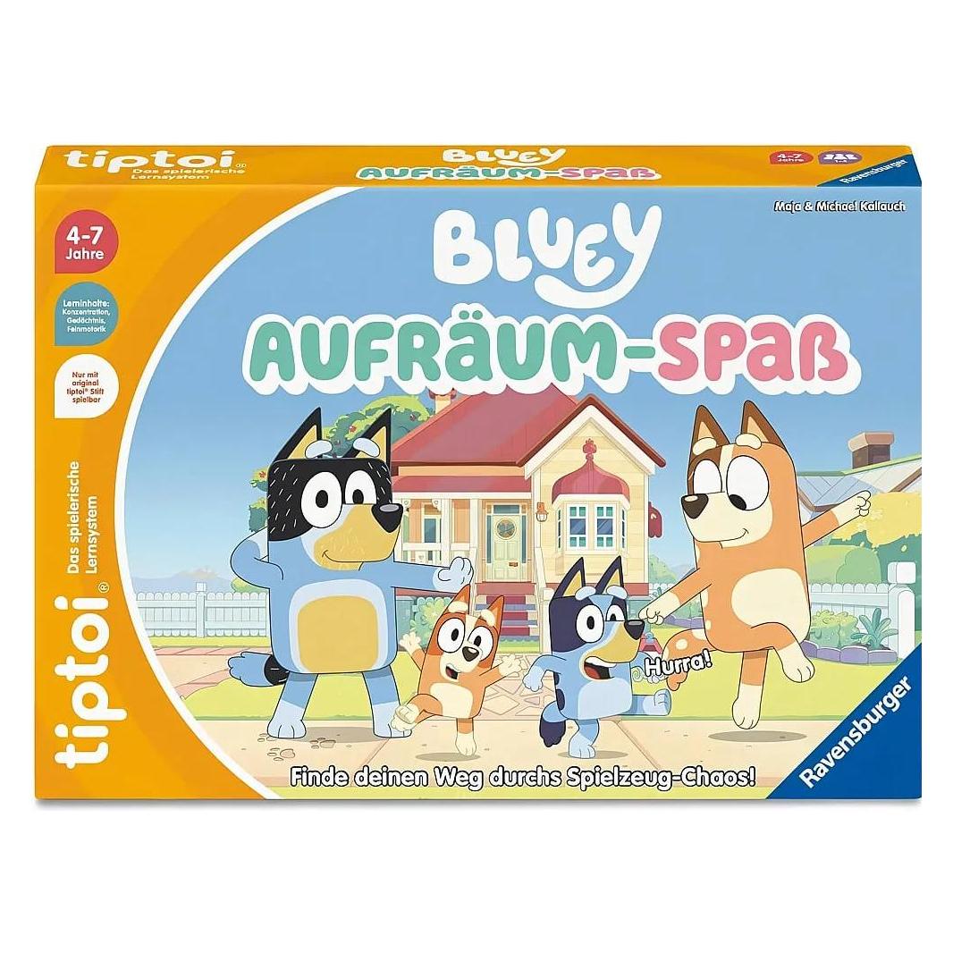 Ravensburger tiptoi Bluey Aufräum-Spass (Deutsch, 4 - 7 Jahre) (00239)