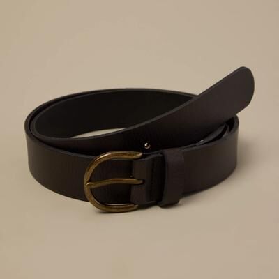 Lucky Brand Leather Belt - Women's Accessories Belts in Black, Size S