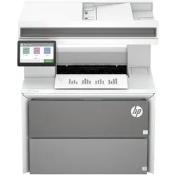 HP LaserJet Enterprise MFP 5601dn MFP mono laser A4 50ppm (Laser, Schwarz-Weiss), Drucker, Blau, Weiss
