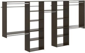 Easy Track 12 Ft. W. Basic Shared Laminate Closet Kit