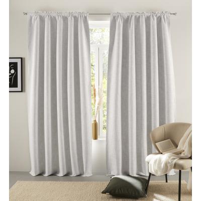 Verdunkelungsvorhang "Marusha, 100% verdunkelnd, robuste Haptik, Thermo" Gr. 4, beige (creme), B:135cm H:245cm, Polyester, Polyester, LEGER HOME BY LENA GERCKE, Gardinen, Verdunkelnder Vorhang, blickdicht, Leinenoptik, robuste Haptik, Thermo