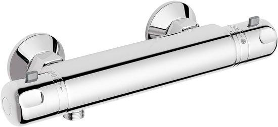 Benza Ibenzoa Thermostaatdouche Chroom met Veiligheidsstop en Waterbesparing