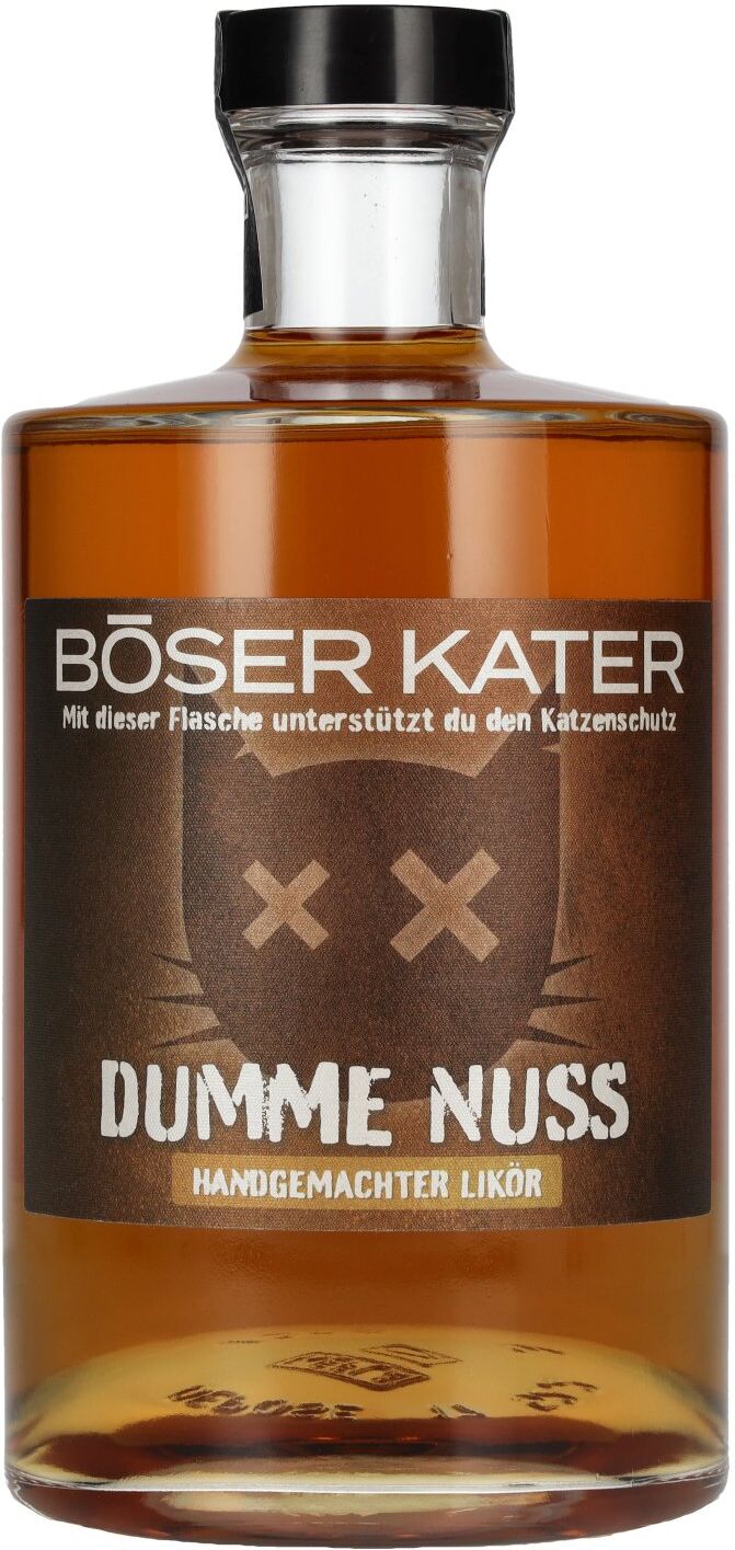 BÖSER KATER Dumme Nuss Likör 20% Vol. 0,5l