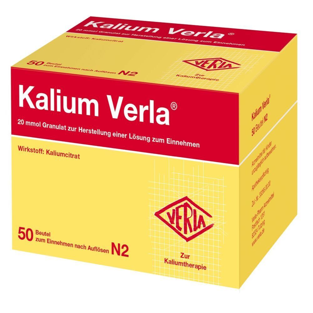 Kalium Verla Granulat Btl. 50 St