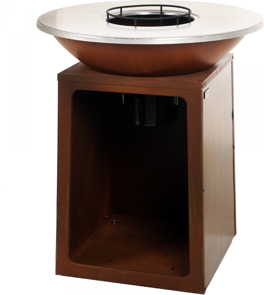 Royal Food RoyalFood COR-4000 - Barbecue a legna e carbone in Corten