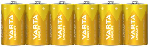 Varta LONGLIFE D Folie 6 Mono (D)-Batterie Alkali-Mangan 15800 mAh 1.5V 6St.