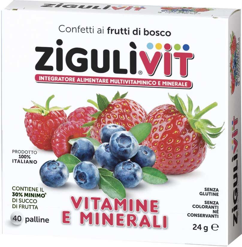 Falqui Ziguli Vit Frutti Di Bosco Vitamine Minerali