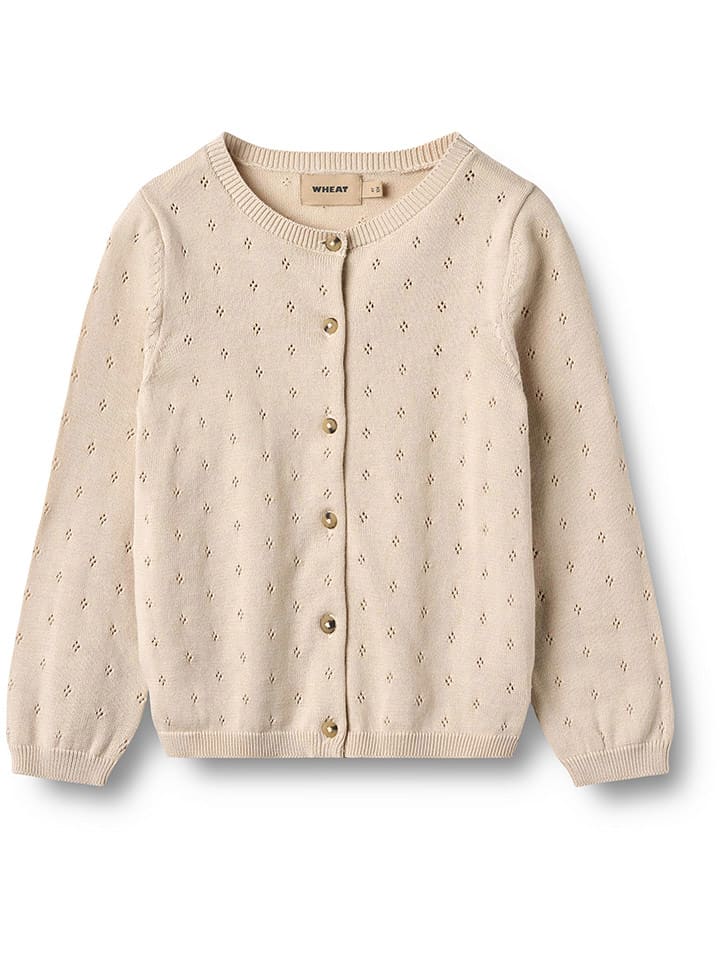 Wheat Cardigan "Maia" in Creme - 98