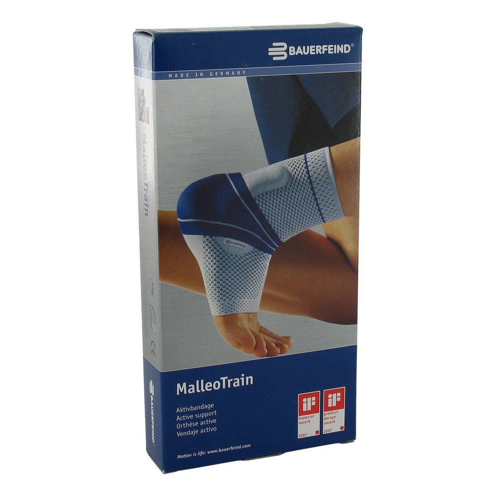 Bauerfeind AG / Orthopädie Malleotrain Größe 3 rechts titan Srunggelenkbandage 01284063
