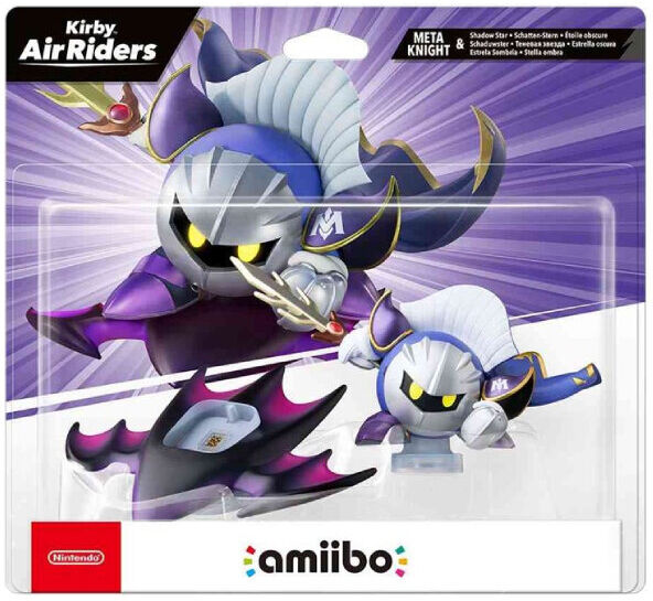 Nintendo AMIIBO META KNIGHT + SHADOW STAR