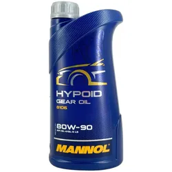 Mannol 8106 Hypoid Gear Oil Getriebeöl 80W-90 GL-4/GL-5 LS 1 l