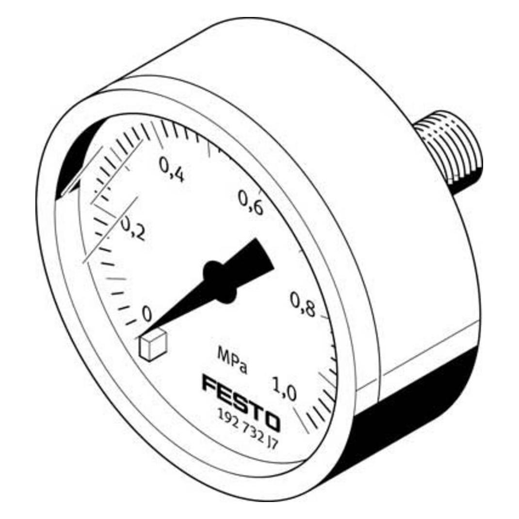Festo MA-63-1-1/4-EN 162844 Manometer (162844)