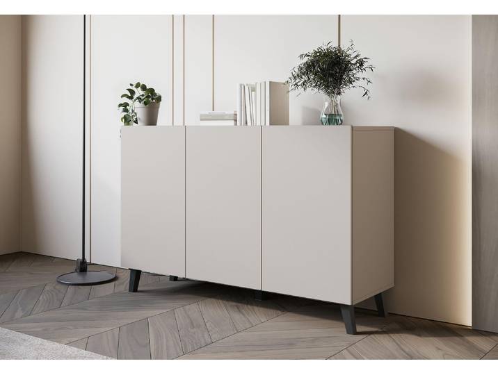 Grande commode avec portes DARION - couleur cachemire