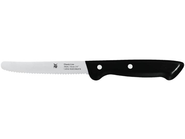 Allzweckmesser WMF Classic Line 21cm , schwarz, Klingenlänge 11cm, Stahl, Kochmesser, Allzweckmesser