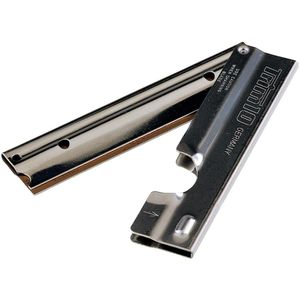 Unger Schaber Trim 10+1, mit 10 Edelstahlklingen, Glasschaber, Edelstahl
