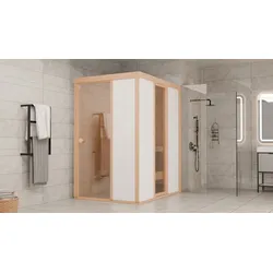 Bertilo Sauna Model 1 Mini white - 58 mm