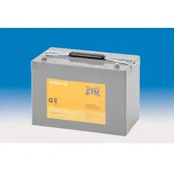 CTM Blei-Gel Batterie CTC 60-12 Gewinde wartungsfrei, Spannung 12 V, Kapazität C5 55 Ah