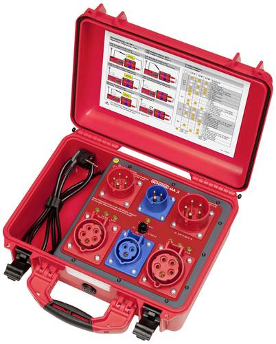 Benning MA 3 Messadapter CEE-Kupplung 16A 3polig, CEE-Kupplung 32A 5polig, CEE-Kupplung 16A 5polig, CEE-Stecker 16A 3polig, CEE