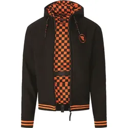 Riding Culture Riding Hoodie, Textiljacke - Schwarz/Orange - 3XL