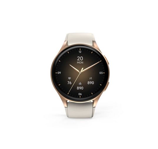 Hama 178613 8900 42 mm Smartwatch Rund IP68 326 ppi (Gold) 00178613