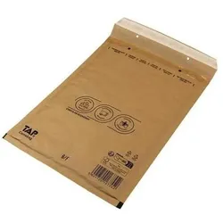 Transpak, Versandtasche + Luftpolstertasche, Luftpolsterversandtasche Innenmass 210x335mm Aussenmass 240x345mm A4 Papier/Kunststoff LxBmm (100 Stk.)