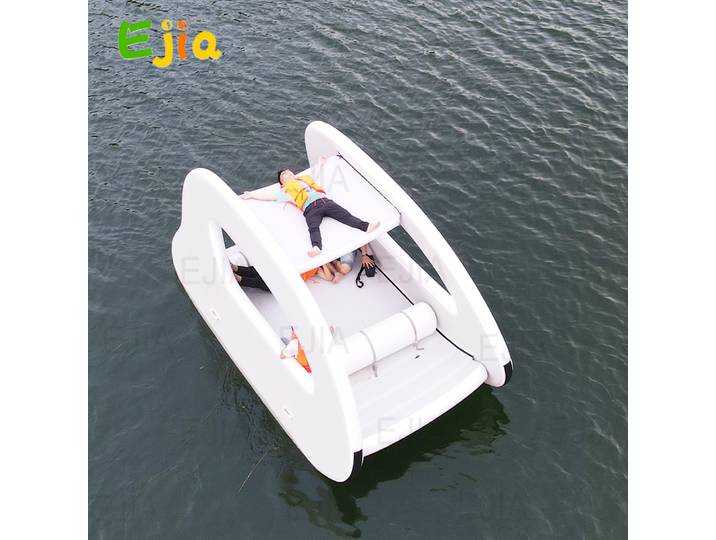 Équipement de Jeux Aquatiques Gonflable, Rafting Électrique Solaire, Maison Flottante DWF, Bateau pour ixAquatique, 62 Bateaux