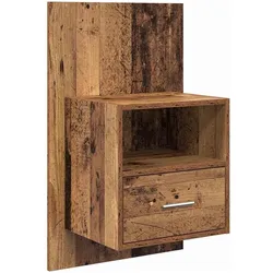 vidaXL, Bett Zubehör, Adaline One drawer and one shelf