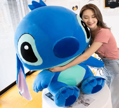 Inspire Essentials CuddleStitch Giant Plush Toy Couple Sets blue Dog 45cm